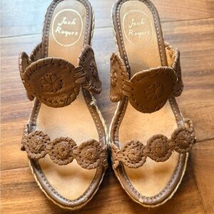 Jack Rogers Women’s Size 7 Shelby Espadrille Wedge Sandals